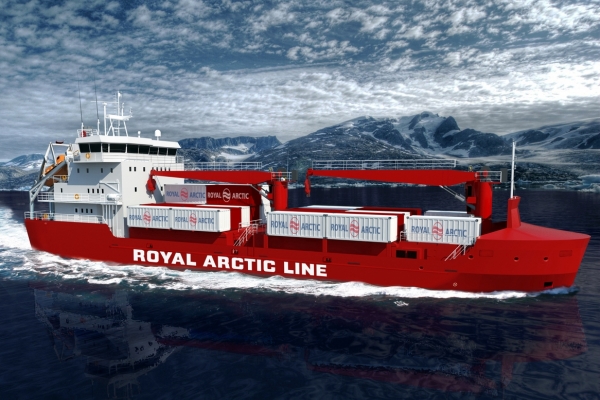 Wodowanie kolejnego arktycznego statku zaopatrzeniowego w stoczni Remontowa Shipbuildin...